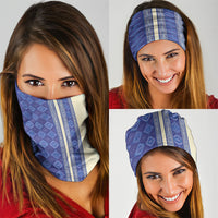 Mabuhay Philippines Festival Neck Gaiter Yakan Modern Filipiniana Inspired LT14 - Polynesian Pride