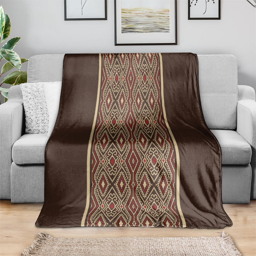 Mabuhay Philippines Festival Blanket Tnalak Modern Filipiniana Inspired LT14 - Polynesian Pride