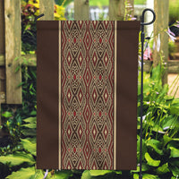 Mabuhay Philippines Festival Garden Flag Tnalak Modern Filipiniana Inspired LT14 Garden Flag Brown - Polynesian Pride