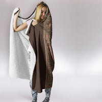 Mabuhay Philippines Festival Hooded Blanket Tnalak Modern Filipiniana Inspired LT14 - Polynesian Pride