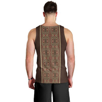 Mabuhay Philippines Festival Men Tank Top Tnalak Modern Filipiniana Inspired LT14 - Polynesian Pride