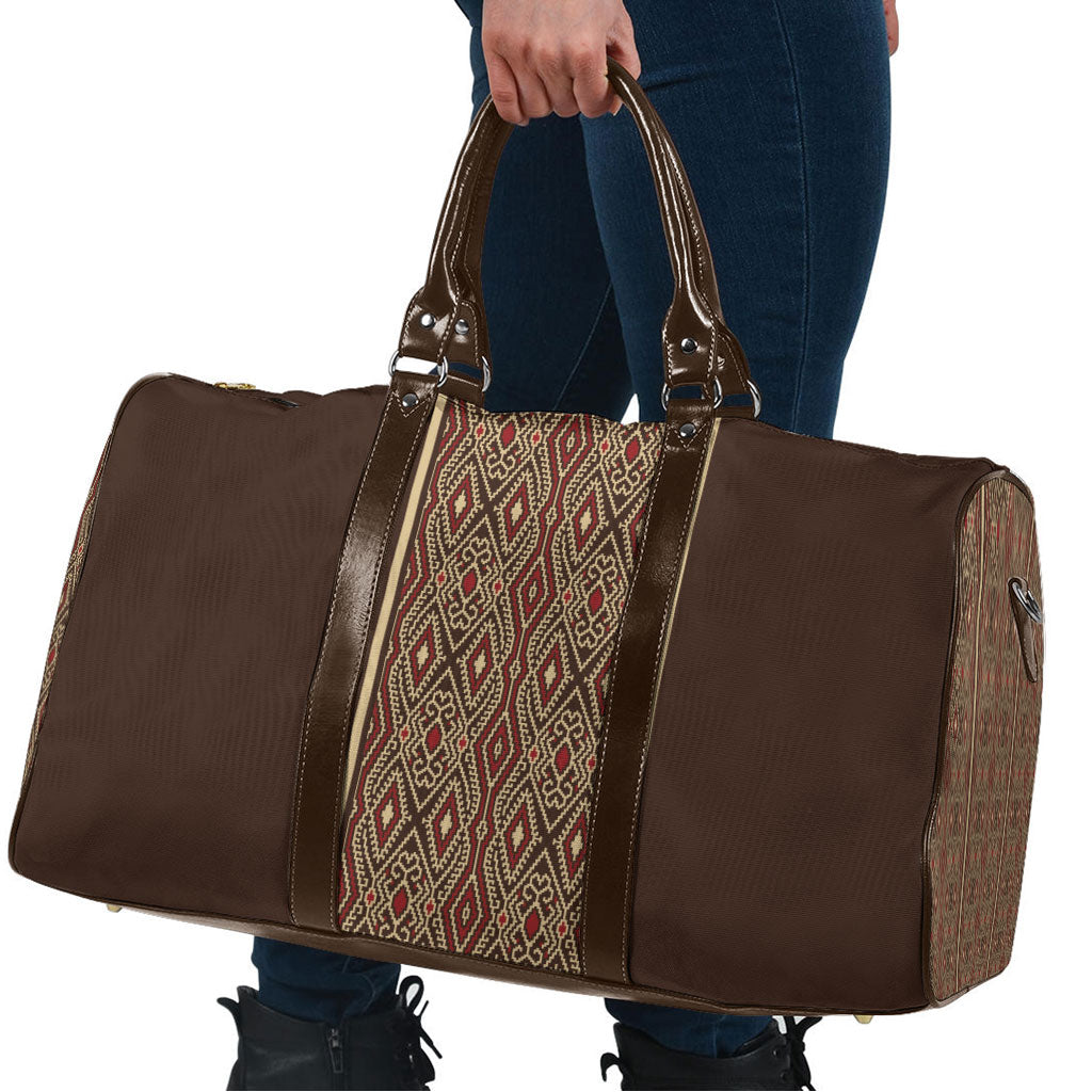 Mabuhay Philippines Festival Travel Bag Tnalak Modern Filipiniana Inspired LT14 - Polynesian Pride