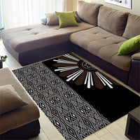 Mabuhay Philippines Festival Area Rug Araw Tnalak Modern Filipiniana Inspired LT14 - Polynesian Pride
