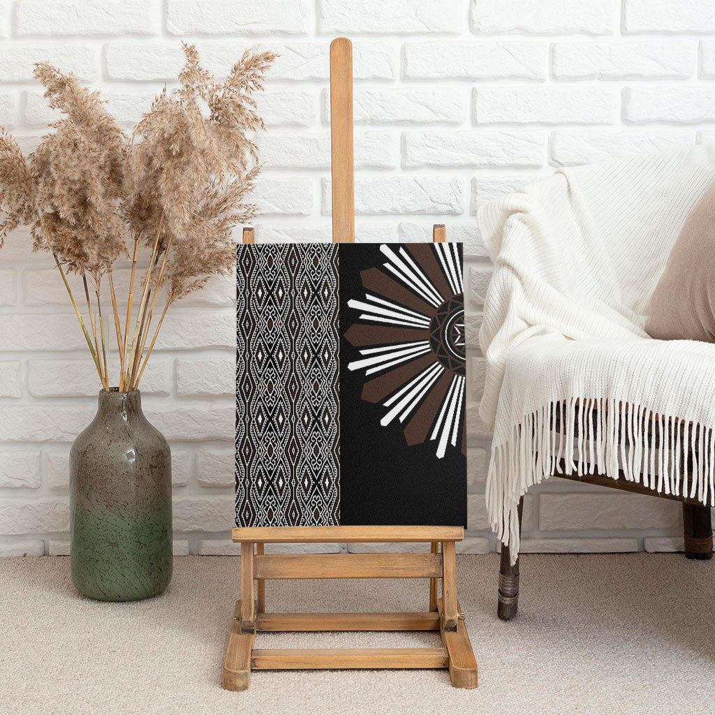 Mabuhay Philippines Festival Canvas Wall Art Araw Tnalak Modern Filipiniana Inspired LT14 - Polynesian Pride