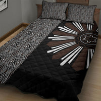 Mabuhay Philippines Festival Quilt Bed Set Araw Tnalak Modern Filipiniana Inspired LT14 - Polynesian Pride