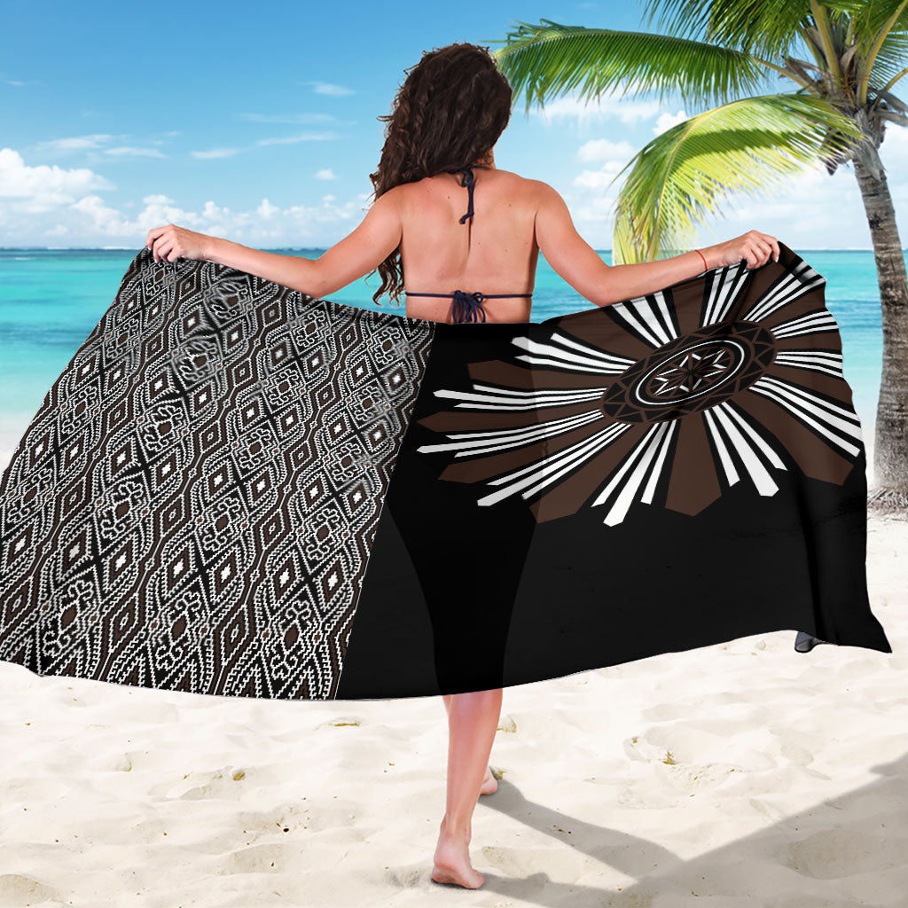 Mabuhay Philippines Festival Sarong Araw Tnalak Modern Filipiniana Inspired LT14 - Polynesian Pride