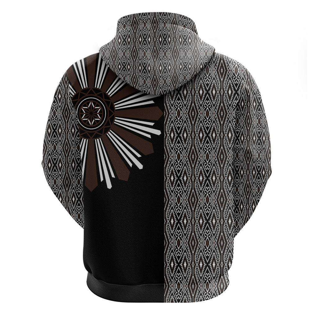 Mabuhay Philippines Festival Zip Hoodie Araw Tnalak Modern Filipiniana Inspired LT14 - Polynesian Pride