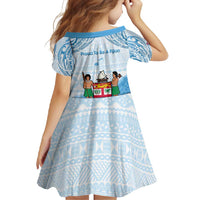 Fiji Day 1970 Family Matching Mermaid Dress and Hawaiian Shirt Proud To Be A Fijian Tapa Pattern LT14 - Polynesian Pride