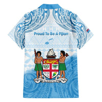 Fiji Day 1970 Family Matching Puletasi and Hawaiian Shirt Proud To Be A Fijian Tapa Pattern LT14 - Polynesian Pride