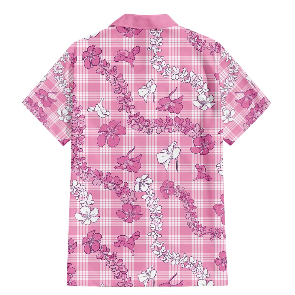Alaka Aloha Hawaii Family Matching Mermaid Dress and Hawaiian Shirt Plumeria Lei With Palaka Motif LT14 - Polynesian Pride