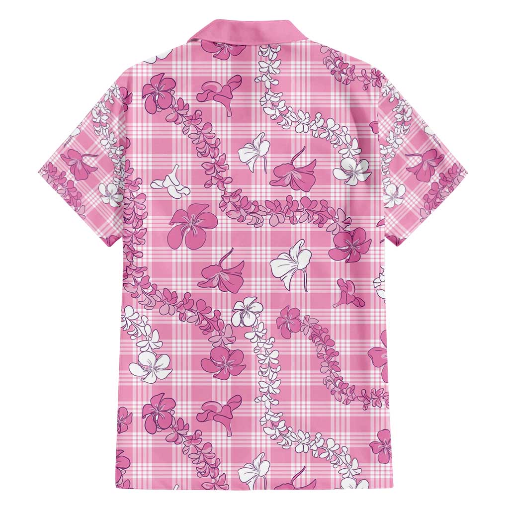 Alaka Aloha Hawaii Family Matching Tank Maxi Dress and Hawaiian Shirt Plumeria Lei With Palaka Motif LT14 - Polynesian Pride