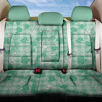 Omaomao Aloha Hawaii Back Car Seat Cover Plumeria Lei With Palaka Motif - Polynesian Pride