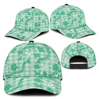 Omaomao Aloha Hawaii Classic Cap Plumeria Lei With Palaka Motif - Polynesian Pride