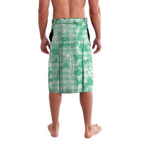 Omaomao Aloha Hawaii Lavalava Plumeria Lei With Palaka Motif - Polynesian Pride