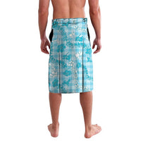 Polu Aloha Hawaii Lavalava Plumeria Lei With Palaka Motif - Polynesian Pride