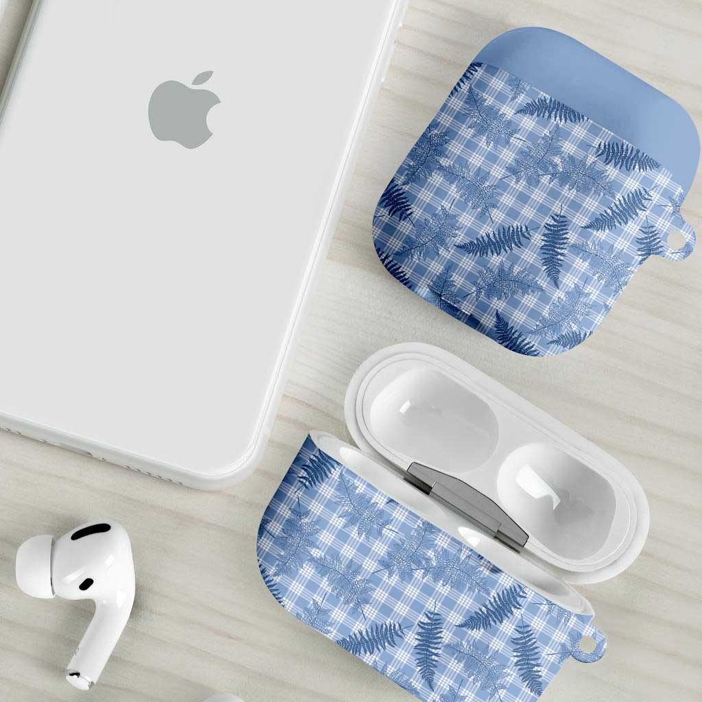 Blue Palaka Hawaii Palapalai AirPods Case Hawaiian Fern - Polynesian Pride