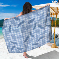 Blue Palaka Hawaii Palapalai Sarong Hawaiian Fern LT14 One Size 44 x 66 inches Blue - Polynesian Pride