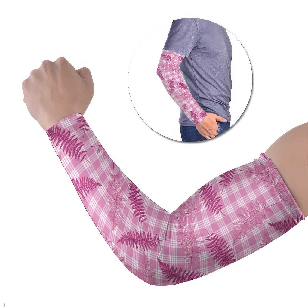 Purple Palaka Hawaii Palapalai Arm Sleeves Hawaiian Fern - Polynesian Pride
