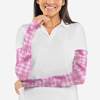 Purple Palaka Hawaii Palapalai Arm Sleeves Hawaiian Fern - Polynesian Pride