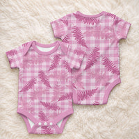 Purple Palaka Hawaii Palapalai Baby Onesie Hawaiian Fern