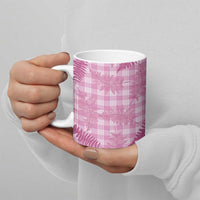 Purple Palaka Hawaii Palapalai Ceramic Mug Hawaiian Fern - Polynesian Pride