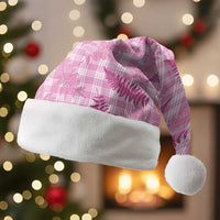 Purple Palaka Hawaii Palapalai Christmas Santa Hat Hawaiian Fern - Polynesian Pride