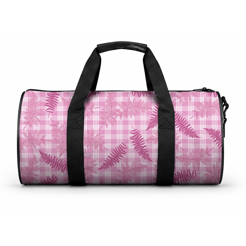 Purple Palaka Hawaii Palapalai Duffle Bag Hawaiian Fern