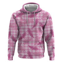 Purple Palaka Hawaii Palapalai Hoodie Hawaiian Fern - Polynesian Pride