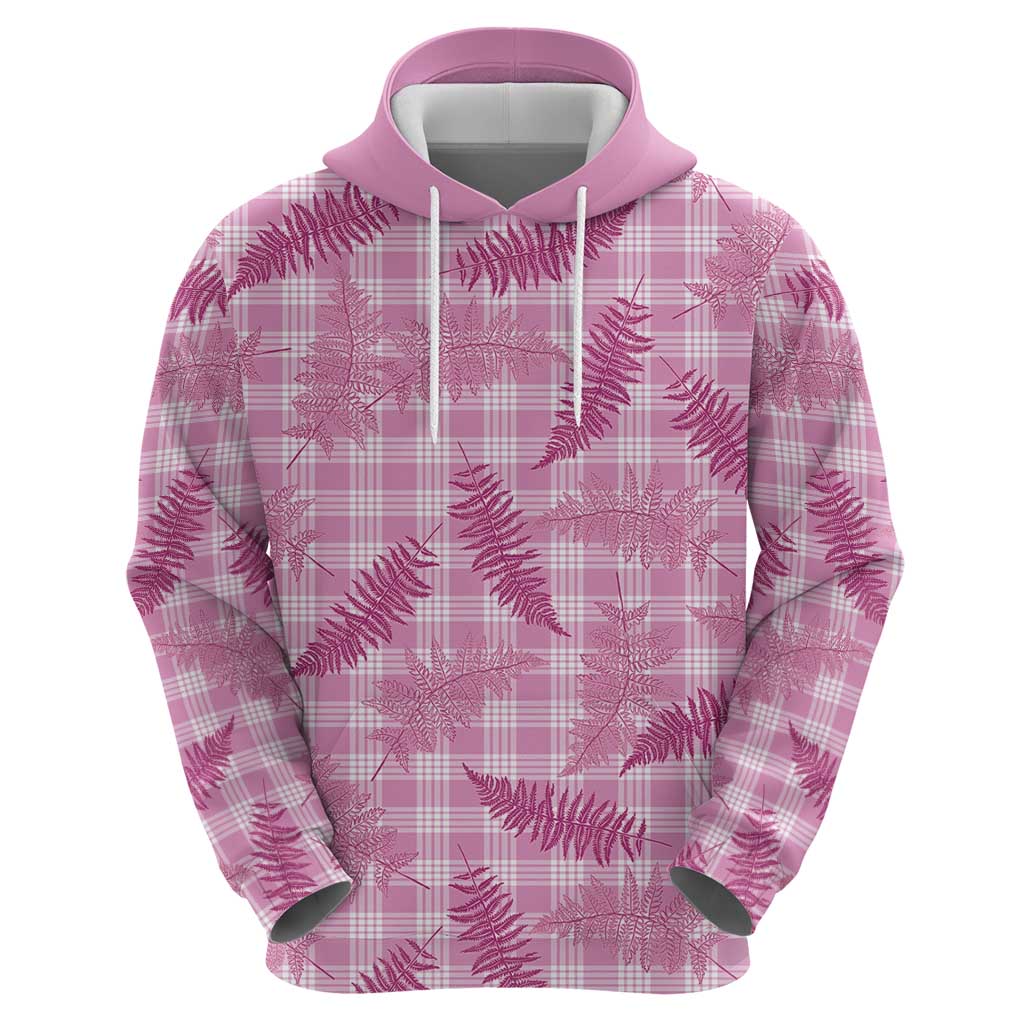 Purple Palaka Hawaii Palapalai Hoodie Hawaiian Fern - Polynesian Pride