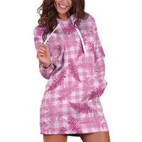 Purple Palaka Hawaii Palapalai Hoodie Dress Hawaiian Fern LT14 Purple - Polynesian Pride