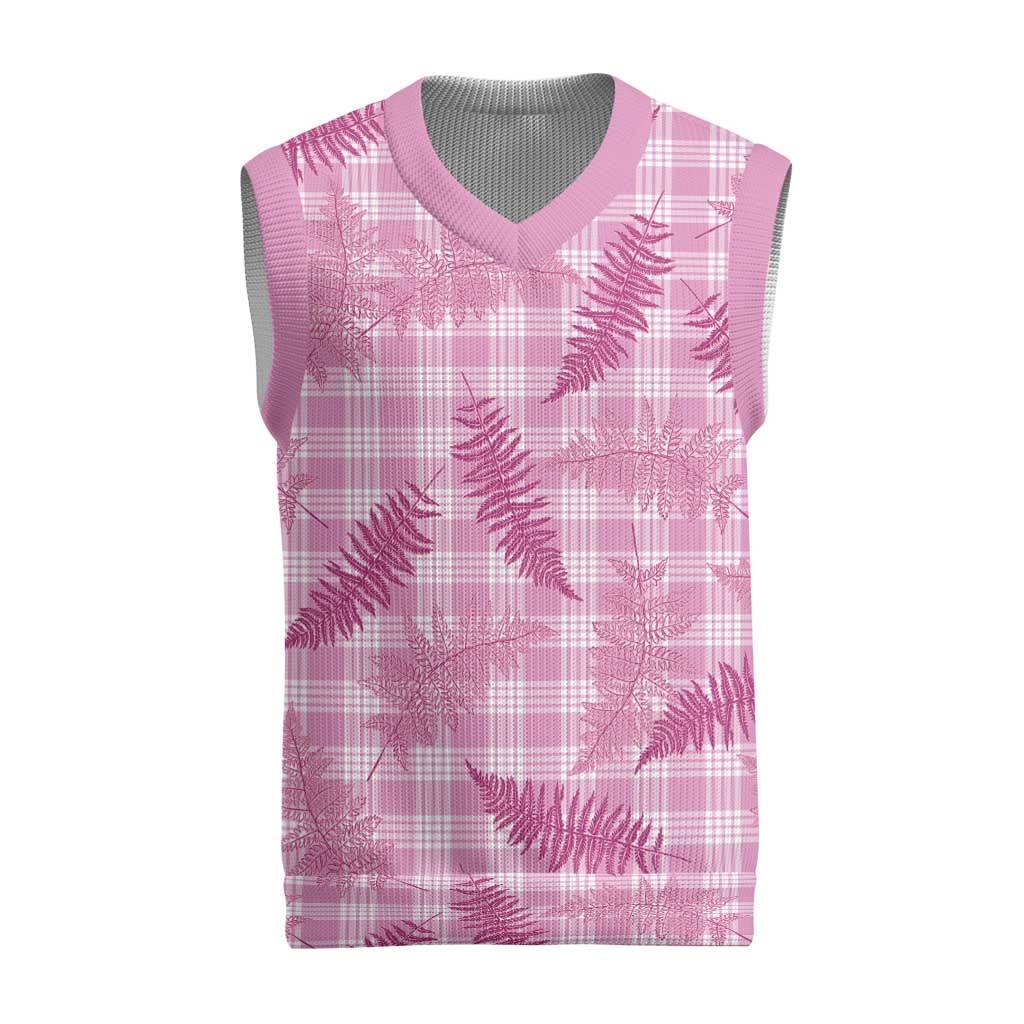Purple Palaka Hawaii Palapalai Christmas Knitted V-Neck Vest Hawaiian Fern LT14 Purple - Polynesian Pride