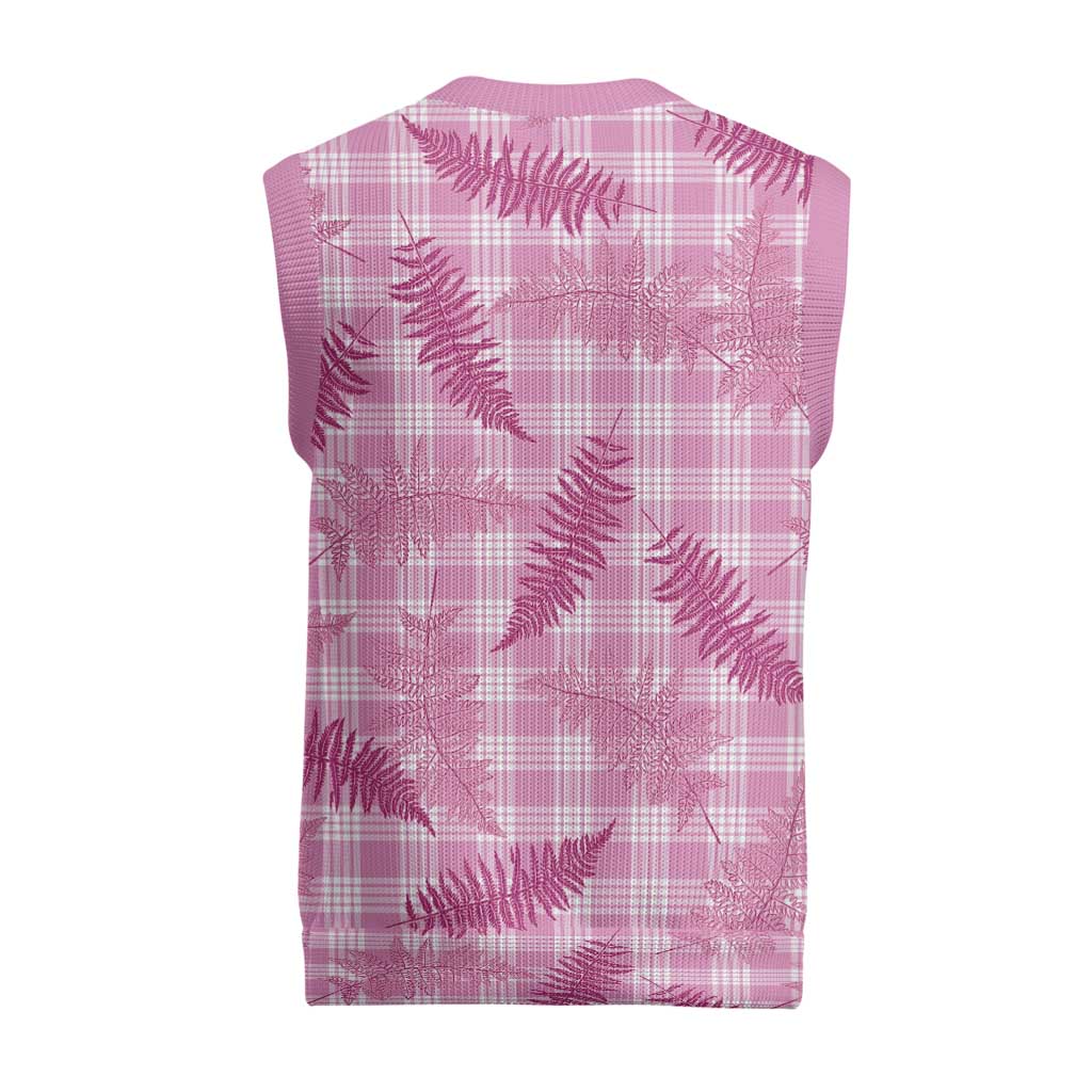 Purple Palaka Hawaii Palapalai Christmas Knitted V-Neck Vest Hawaiian Fern LT14 - Polynesian Pride