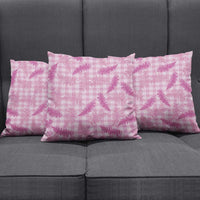 Purple Palaka Hawaii Palapalai Pillow Cover Hawaiian Fern - Polynesian Pride