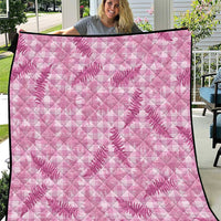 Purple Palaka Hawaii Palapalai Quilt Hawaiian Fern LT14 Purple - Polynesian Pride