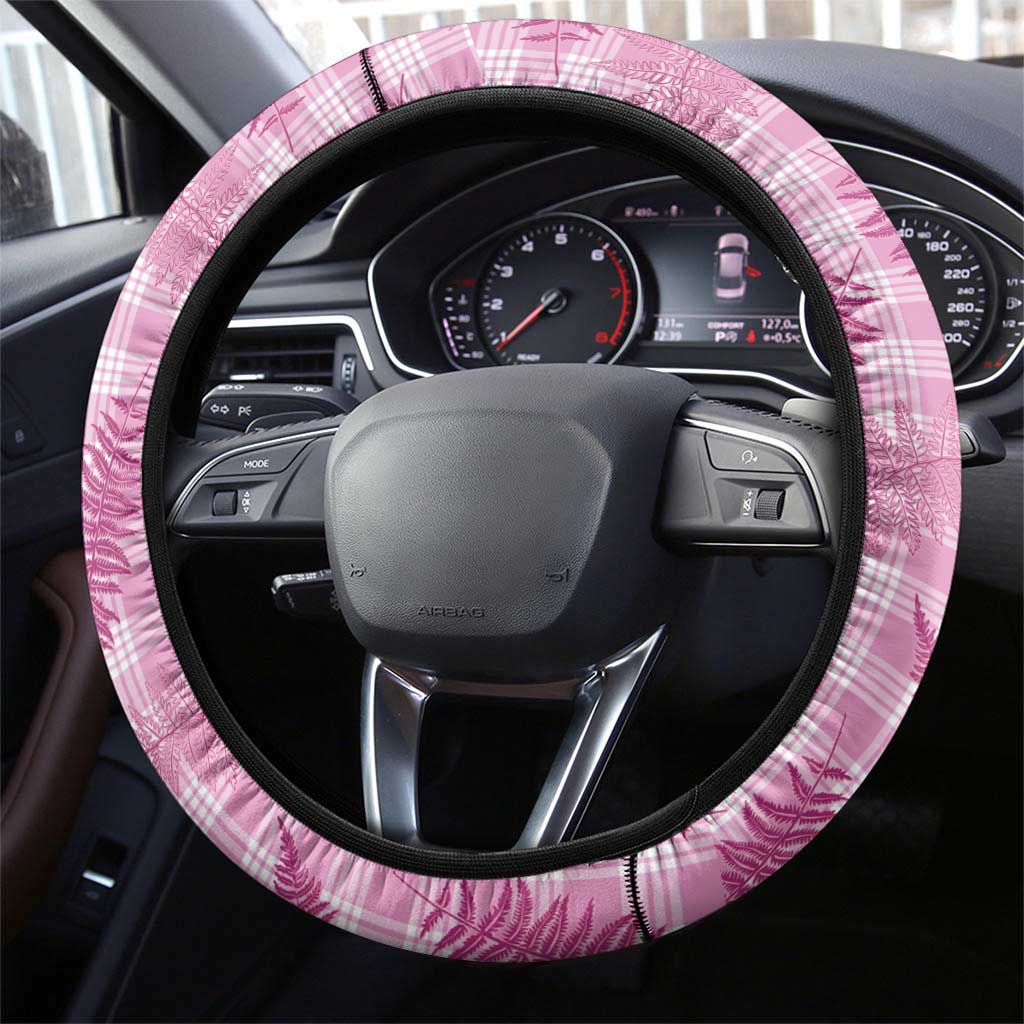 Purple Palaka Hawaii Palapalai Steering Wheel Cover Hawaiian Fern LT14 - Polynesian Pride