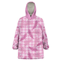 Purple Palaka Hawaii Palapalai Wearable Blanket Hoodie Hawaiian Fern LT14 One Size Purple - Polynesian Pride