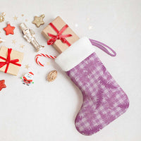 Pink Palaka Hawaii Palapalai Christmas Stocking Hawaiian Fern LT14 - Polynesian Pride