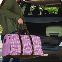 Pink Palaka Hawaii Palapalai Travel Bag Hawaiian Fern LT14 - Polynesian Pride