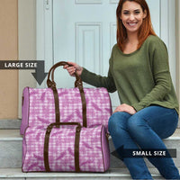 Pink Palaka Hawaii Palapalai Travel Bag Hawaiian Fern LT14 - Polynesian Pride
