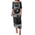 FSM Yap Day Family Matching Puletasi and Hawaiian Shirt 2025 Wa'ab Micronesia Black Color