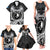FSM Yap Day Family Matching Tank Maxi Dress and Hawaiian Shirt 2025 Wa'ab Micronesia Black Color