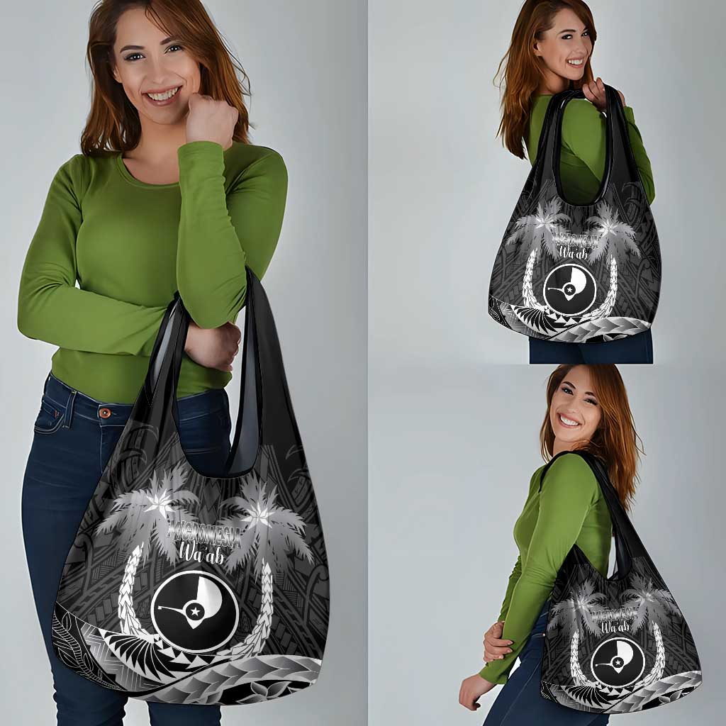 FSM Yap Day Grocery Bag 2025 Wa'ab Micronesia Black Color
