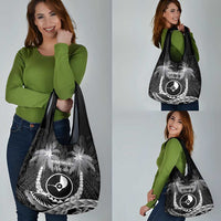 FSM Yap Day Grocery Bag 2025 Wa'ab Micronesia Black Color