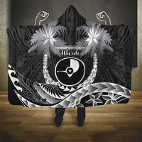 FSM Yap Day Hooded Blanket 2025 Wa'ab Micronesia Black Color LT14 - Polynesian Pride