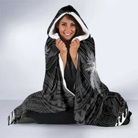 FSM Yap Day Hooded Blanket 2025 Wa'ab Micronesia Black Color LT14 - Polynesian Pride