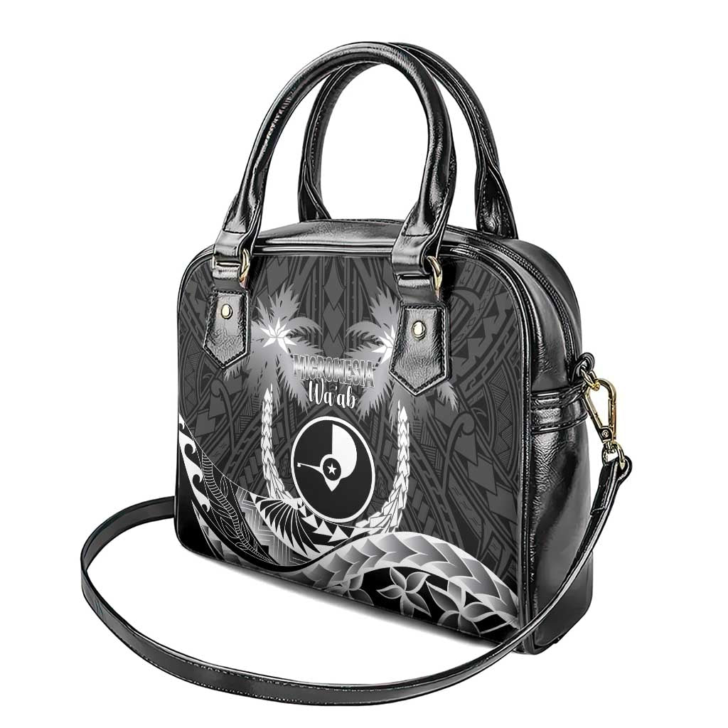 FSM Yap Day Shoulder Handbag 2025 Wa'ab Micronesia Black Color