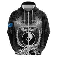 FSM Yap Day Zip Hoodie 2025 Wa'ab Micronesia Black Color