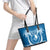 FSM Yap Day Leather Tote Bag 2025 Wa'ab Micronesia Flag Color