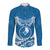 FSM Yap Day Long Sleeve Button Shirt 2025 Wa'ab Micronesia Flag Color