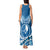 FSM Yap Day Tank Maxi Dress 2025 Wa'ab Micronesia Flag Color